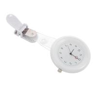 BESTYASH Retractable Quartz Watch Clip Brooch Lightweight Medical Fob Watch for Women Case Accurate Timekeeping for and Doctors Hospitals and Care Facilities