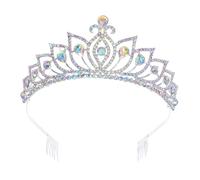 BESTYASH Rhinestone Tiara Crown for Weddings Birthday Parties Special Events Vintage Crown Jewellery Hair Combs for Elegant Style and Timeless Accessory