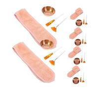 BESTYASH Rose Gold Esthetician Facial Tools Kit with Mixing Bowls and Comfortable Beauty Headband for Professional Spa and Daily Skincare Routine