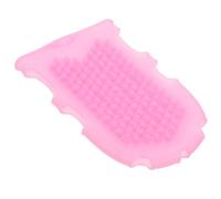 BESTYASH Silicone Bathing Glove Brush for Exfoliating Spa Body Massager for Back Neck Leg Cleansing Soft Silicone Material for Safe Use Random Color