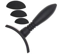 BESTYASH Silicone Eyeshadow Stamp Set 4pcs Black Handles Lazy Eye Shadow Seal Makeup Tool for Women Convenient Eye Shadow Applicator