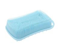 BESTYASH Silicone Shower Brush for Body Exfoliating Scrub Home Shampoo Brush Hanging Rope Bathing Supply
