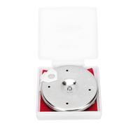 BESTYASH Silver Disc-shaped Includes Ear Training and Sight Singing for Violin and Guitar Pitch Tuner with Abs and Zinc Alloy Material, for and Group Performing A Cappella Singing