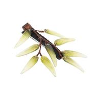 BESTYASH Simulation Bamboo Leaf Hairpin Women Accessories Hair Clips for Girls Hair Barrettes Side Clip Hairpin Chinese Style