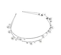 BESTYASH Simulation Pearl Hairband for Women Elegant Wedding Headband with Graceful Pearls Gentle Hair Accessory for Daily and Suitable for Hairstyles and Colors