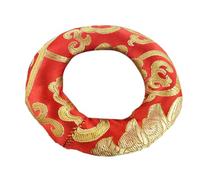 BESTYASH Singing Bowl Cushion and Beautiful Appearance Handmade Cotton Cloth with Fine Workmanship Practical Sound Bowl Mat Diameter 12cm Random Random Color for Meditation and Ritual Use