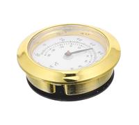 BESTYASH Small Cabinet Thermometer Portable Temperature Gauge for Indoor and Outdoor Use Round Design for Tea Storage Jar and Compact Spaces Material