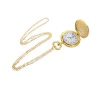 BESTYASH Snake Pattern Zodiac Animal Pocket Watch Chain Engraved Retro Antique Style for Men Chinese Year Decor