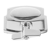 BESTYASH Snare Parts Drum Mount Bracket Tom Drum Kit Mount Bracket Silver Plated Iron Base Adjustable Height Strong Durability Beautiful Appearance Excellent Workmanship