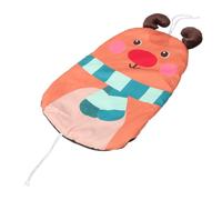 BESTYASH Soft and Comfortable Dog Bed Mat for Small Pets, Lightweight Cloth Pet Crate Mat with Adorable Deer Shape, Washable and Breathable Sleeping Pad for Dog Crates and Kennels