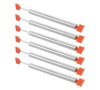 BESTYASH Soft Close Trash Can Damper Easy Installation 6pcs with Spring Loaded Mechanism and Stainless Steel Plastic Build Garbage Bin Replacement for Kitchen and Commercial Waste Bins