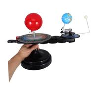 BESTYASH Solar System Model Educational Tool Realistic Earth Moon Sun Motion Globe for Astronomy Learning and Geography Teaching Aid Suitable for Young Learners