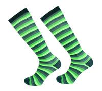 BESTYASH St Patrick's Day Irish Striped Socks St Paddy's Day Costume Accessory for Party
