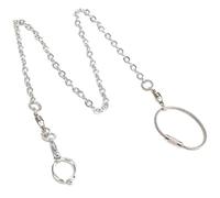 BESTYASH Stainless Steel Bird Chain Leash Comfortable Lightweight Pet Bird Training Chain for Outdoor Walking on The Street