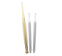 BESTYASH Stainless Steel Ear Acupuncture Probe Pen with Spring Manual Facial and Ear Massage Tool for Professional Diagnosis Portable Compact Design for Daily Use