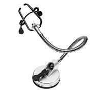 BESTYASH Stainless Steel Hair Dryer Holder Bracket Rotating Stand for Bathroom Home Modern over The Toilet Storage Rack for Hand Blow Dryer