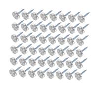 BESTYASH Stainless Steel Mirror Nails with Decorative Caps Cover Screws for Glass Advertising Panels Polished Outlet Cover Screws for Enhanced Aesthetics and Professional Finish