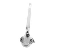 BESTYASH Stainless Steel Oil Separator Ladle for Soup and Gravy Kitchen Strainer Spoon for Healthy Cooking Efficient Oil Removal for Hot Pots and Frying Versatile Cooking Tool