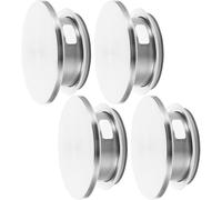 BESTYASH Stainless Steel Pitcher Lids Wear-Resistant and Filtering Tea Leaves 4pcs with Golden Finish Replaceable Jug Covers Random Color for Sealed Water Pitchers and Kettles