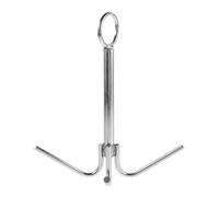 BESTYASH Stainless Steel Yacht Anchor Multi-Claw Boat Grapnel Hook with Four-Claw Structure for Canoe Kayak Marine Use