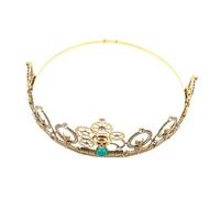 BESTYASH Steampunk Crown Headband for Women Skull Design Vintage Rhinestone Details for Cosplay Party and Halloween Masquerade Wear