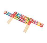 BESTYASH Subtraction Ruler Educational Math Accessory for Kindergarten Wooden Ruler for Composition Learning Enhances Mathematical Thinking Skills for Fun and Interactive Learning
