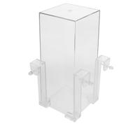 BESTYASH Suspended Aquarium Tank for Betta Fish Negative Pressure Mounting and Water Replenishing Function, Acrylic Material, Minimalist Sl esign for Desktop and Window Sills