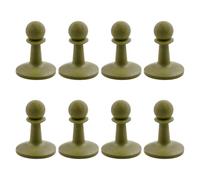 BESTYASH Tent Pole End Tips Replacement 8Pcs Ultralight Tpr Caps Enhanced Structural Stability for Outdoor Camping and Hiking Accessories