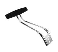 BESTYASH Thick Anti-Slip Stainless Steel Footrest Pedal for Salon and Barber Chairs Ergonomic Foot Support Replacement Part Compatible with Various Hairdressing Chair Models