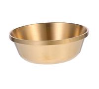BESTYASH Thickened Pure Worship Decorative Bowl for Tibetan Buddhist Offering and Ritual Smudging Fire Resistant Water Cup for Meditation Home Temple Yoga Room and Serving Dishes