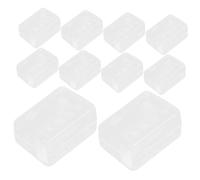 BESTYASH Toothbrush Head Covers 20pcs Natural Straw Portable Hygiene Protective Caps Universal Travel Toothbrush Accessories -Resistant Brush Head Cases for Oral Care