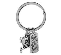 BESTYASH Travel Themed Keychain Decorative Key for Bags and Backpacks Unique Retirement Adornment Eye-catching Travel Accessory for Personal Style