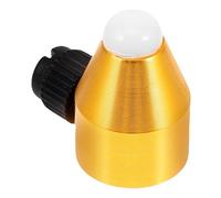 BESTYASH Universal 8-Color Meditation Tuning Fork Feet Natural Chalcedony Round Beads, Purple Amethyst and Yellow Tiger's Eye Matte Stone, Percussion Tuning Fork Replacement Parts for Home