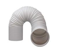 BESTYASH Universal Air Conditioner Exhaust Hose for Home Kitchen Flexible Pe Material Vent Pipe Versatile White Air Con Extension Duct