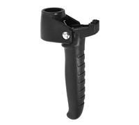 BESTYASH Universal Fit Ergonomic Grip Mobility Cane Handle for Seniors Walking Stick Aid with Sturdy Plastic Material, Comfortable Support for Standing from Bed or Floor, Black