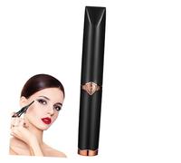 BESTYASH USB Electric Heated Eyelash Curler Level Adjustable Temperature Portable Lash Curling Device for Women Black Makeup Tool