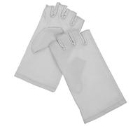 BESTYASH Uv Protection Gloves for Gel Manicure Fingerless Gloves Nail Art Accessories for Protecting Hands During Uv Lamp Use