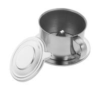 BESTYASH Vietnamese Coffee Drip Filter Stainless Steel Reusable Coffee Pot for Home Brewing Traditional Dripper with Precision Filtration and Elegant Design Capacity