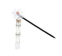BESTYASH Vintage Hair Pin Elegant Chinese Style Hair Stick for Daily Wear and Special Occasions Retro Floral Design Dangle Tassels for Traditional Costume and Modern Hairstyles