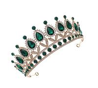 BESTYASH Vintage Rhinestone Crown Headdress for Women Elegant Bridal Tiara for Weddings Parties and Special Occasions for Brides and Chic Hair Accessory
