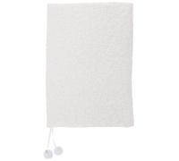 BESTYASH White Polyester Book Sleeve for Book Lovers with Beautiful Pattern Scratch-Proof and Protective for School and Business Use