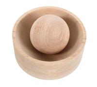 BESTYASH Wooden Dumpling Skin Press Tool Traditional Baozi Maker Manual Dough Mold for Uniform Wrappers Easy Clean Kitchen Accessory for Ravioli Wonton Pastries