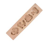 BESTYASH Wooden Mooncake Mold Pattern Baking Molder for Moon Cakes Pastries Soap Wood Baking Mold for Mid Autumn Festival Family Gatherings Daily Cooking and Festive Celebrations