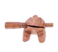 BESTYASH Wooden Toad Figurine Hand-Carved Fortune Adornment Decorative Woodcraft for Home Decor Unique for Collectors and Art Enthusiasts