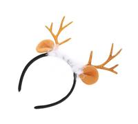 BESTYASH Xmas Antler Headband for Christmas Hairband Comfortable Headdress for Festive Parties for Boy Girl Reindeer Costume and Dress Up