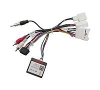 Bestycar Android Car Audio Radio Player Power Cable Adapter Wiring Harness for Toyota Corolla Highlander Prado Camry Tundra with JBL Amplifier Steering Wheel Control 16PIN Power Socket