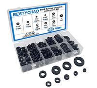 BESTYCHAO Rubber Grommet Assortment Kit,190pcs 9 Sizes Electrical Wire Gasket Firewall Solid Hole Plugs Wire Gasket