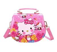 BESTZY Hellokiitty Handbag for Girls, Shoulder Bag Fashion Shoulder Handbag Crossbody Bag Messenger Bag Cross Body Bag Cartoon Cosmetic Bag Adjustable Strap Coin Purse for Kids Birthday Gifts