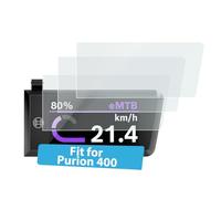 Besudo Pack of 3 Screen Protectors for Bosch Purion 400 Tempered Glass Screen Protector - Purion 400 Screen Protector Protective Film Protection Against Water and Scratches 9H Hardness HD Clear Screen