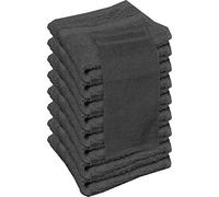 beSunshine Multi-Buy Premium 100% Egyptian Cotton Terry Tea Towels Kitchen Dish Towels Extra Absorbent (Grey, 6)